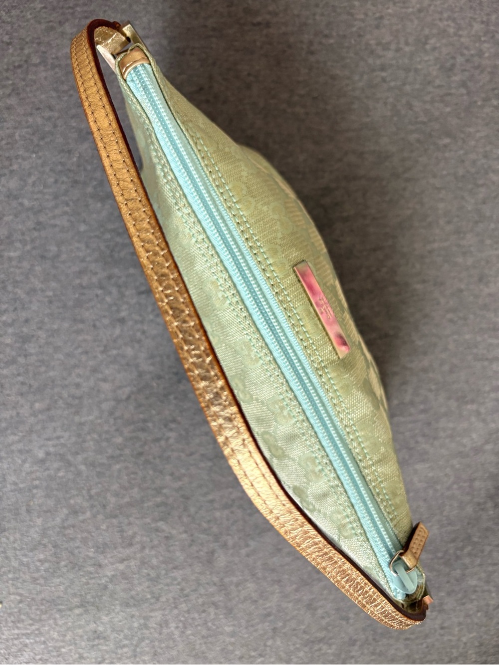 Gucci Monogram boat bag pochette RARE - Picture 4 of 8